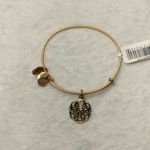 Alex and Ani Path of Life Charm Bangle in Gold